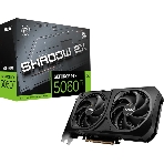 Видеокарта MSI RTX 5060 Ti 16G SHADOW 2X OC PLUS, NVIDIA RTX 5060 Ti, 16 ГБ GDDR7, 128 бит, PCI-e 5.0, 1xHDMI, 3xDP, 2617 МГц, фото2