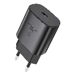 Сетевое зарядное устройство Qumo Energy light PD 25Вт, (модель 0102), порт: USB Type-C, черный, фото 1