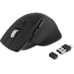 Мышь беспроводная Oklick 503MW черный, 2400 dpi, радиоканал, Bluetooth, USB, кнопки - 6, фото 1