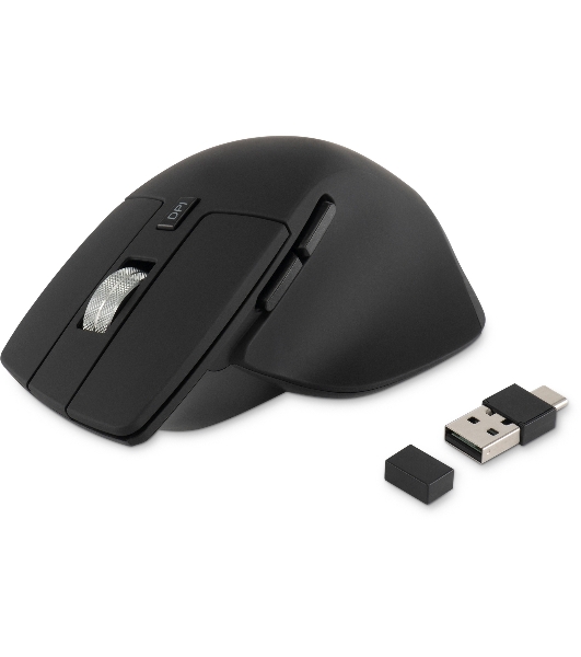 Мышь беспроводная Oklick 503MW черный, 2400 dpi, радиоканал, Bluetooth, USB, кнопки - 6
