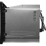 Встраиваемая микроволновая печь Domfy DM2540BW BG черный, 25 л, 900 Вт, переключатели - поворотный механизм/кнопки, фото3