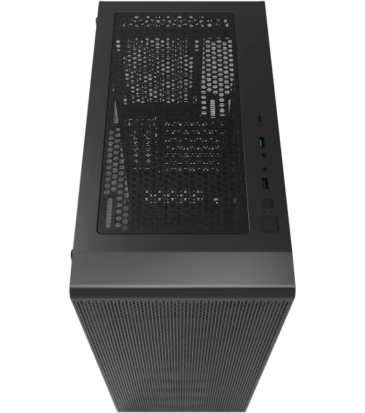 Компьютерный корпус Bloody BD-CC115 черный без БП ATX 8x120мм 1xUSB 2.0 1xUSB 3.0 audio bott PSU