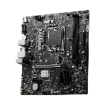 Материнская плата MSI PRO H610M-G WIFI, LGA 1700, Intel H610, 2xDDR5 (до 64 ГБ), 4xSATA, 1xM.2 (PCIe 3.0 x4), 1xPCIe 4.0 x16, 2xPCIe x1, 1xVGA, 1xHDMI, 1xDP, 1x1Gb LAN, Wi-Fi 5, Bluetooth 4.2, 4xUSB-A 5Gbps, 2xUSB-A 2.0, 1xPS/2, 3x3.5 мм, 7.1, чёрный, mATX, фото2
