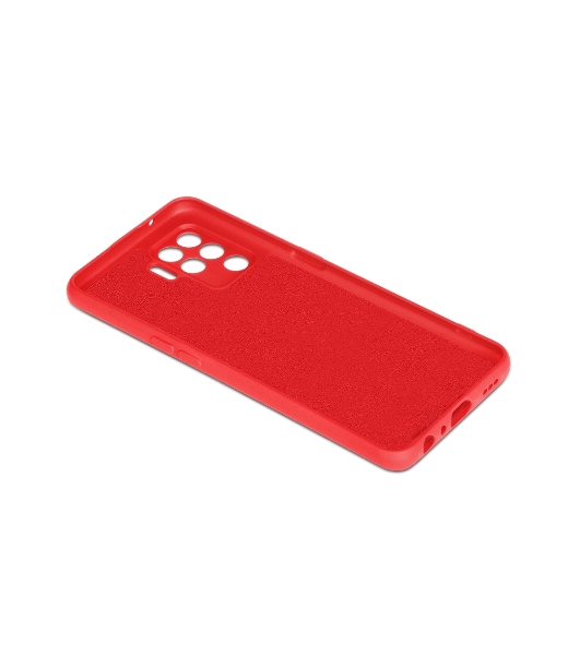 Чехол (клип-кейс) DF oOriginal-11, для Oppo Reno 5 Lite, красный df ooriginal-11 (red)