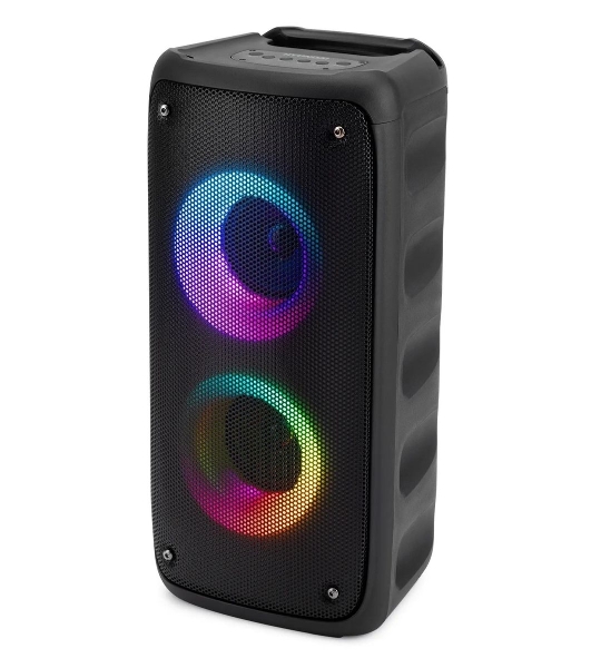 Минисистема Hyundai H-MC1230 черный 40Вт FM USB BT micro SD