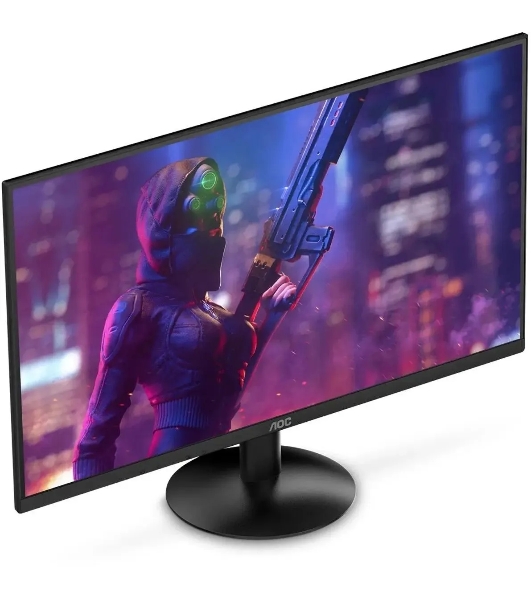 Монитор 27' AOC 27B30H3 IPS 1920x1080, 100 Гц, 1 мс, 16:9, 250 кд/м², HDMI 1.4, VGA, Adaptive-Sync, черный