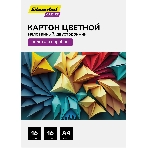 Картон цветной Silwerhof двустор.мелов. 16л. A4 Create 240г/м2 папка, фото 1