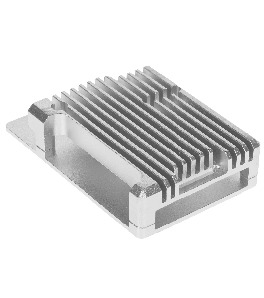Корпус Qumo Aluminum case without fan, Raspberry Pi 3, silver(RS024)