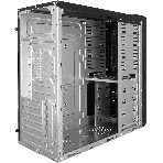 Компьютерный корпус Miditower ExeGate UN-604-UNS400 (ATX, БП UNS400 с вент. 12см, 2хUSB+2хUSB 3.0, аудио, черный), фото2
