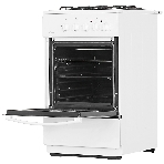 Плита комбинированная Flama RK 23-105 W белый, конфорок 4 шт, духовка 50 л, 50 см x 85 см x 60 см, фото5