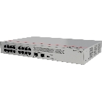 Коммутатор Huawei S110-16T2S (16*10/100/1000BASE-T ports, 2*GE SFP ports, built-in AC power, fanless), фото 1