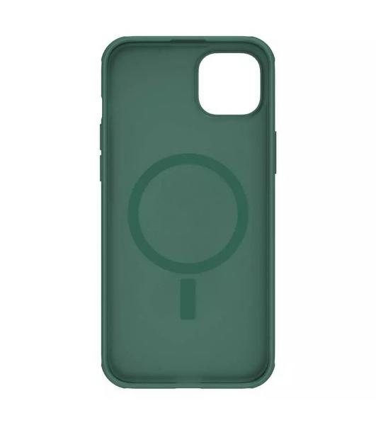 Чехол Super Frosted Shield Pro Magnetic Case, темно-зеленый, (AP IP15 Plus)