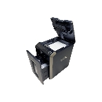 Шредер Office Kit SA200M 1,9х10 черный/серый с автоподачей (секр.P-5) фрагменты 220лист. 40лтр. скобы пл.карты, фото10