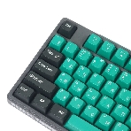 Клавиатура Raskat KM004 проводная, USB Type-A, зелёный/серый, фото8