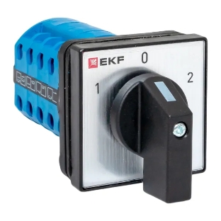 Переключатель кулачковый EKF ПК-1-24 (pk-1-24-10) 4П 10А '1-0-2'