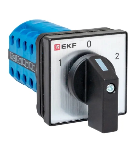 Переключатель кулачковый EKF ПК-1-24 (pk-1-24-10) 4П 10А '1-0-2'