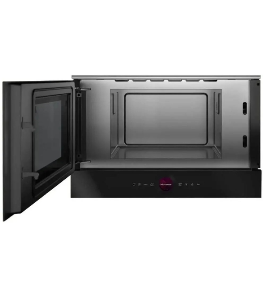 Встраиваемая микроволновая печь Bosch BFL7221B1 черный, 21 л, 900 Вт, переключатели - поворотный механизм/сенсор