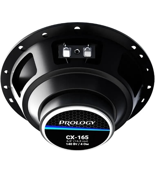 Колонки автомобильные Prology CX-165 140Вт 89дБ 4Ом 16см (6.5дюйм) (ком.:2кол.) коаксиальные двухполосные