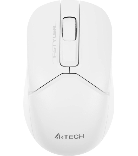 Мышь беспроводная A4Tech Fstyler FB12 белый, 1200 dpi, радиоканал, Bluetooth, USB, кнопки - 3