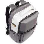 Рюкзак мужской Piquadro Wollem Rubber CA6239W129W/GRN серый/черный полиуретан, фото4