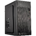Компьютерный корпус KingPrice KPCC-MN211 черный без БП mATX 1x80мм 2x120мм 2xUSB 2.0 audio, фото 1