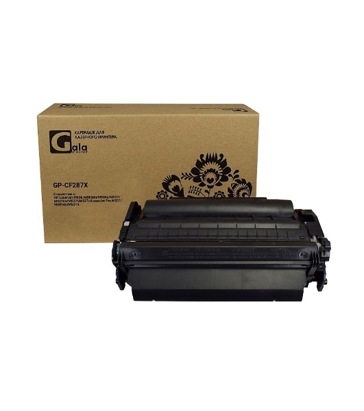 Картридж лазерный GalaPrint GP-CF287X (№87X) черный (18000 стр.) для HP LaserJet M506/M506dn/M506x/M527/M527dn/M527f/M527c/LaserJet Pro M501/M501dn/M501n