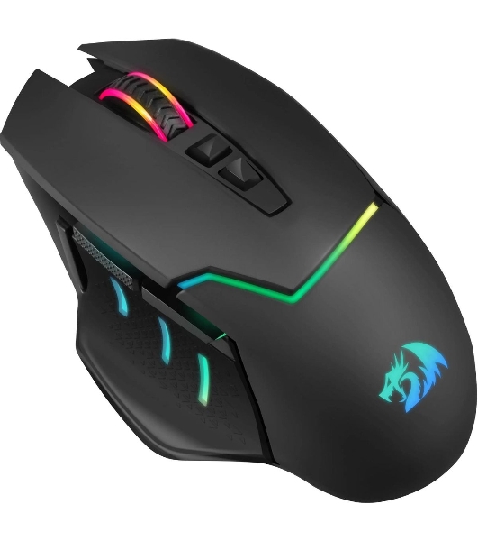 Мышь беспроводная Redragon Mirage Pro черный, 8000 dpi, радиоканал, USB, кнопки - 9