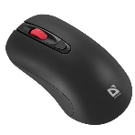 Мышь беспроводная Defender Nexus MS-195 черный, 1600 dpi, радиоканал, USB, кнопки - 4, фото3