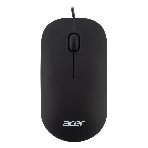 Мышь проводная Acer OMW122 черный, 1200 dpi, USB, кнопки - 3, фото 1