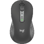 Мышь беспроводная Logitech M750 L Large графитовый, 4000 dpi, радиоканал, Bluetooth, USB, кнопки - 5, фото 1