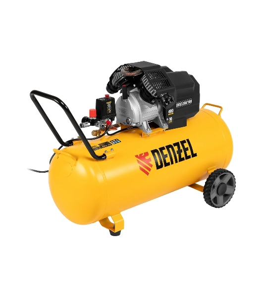 Компрессор воздушный Denzel DKV2200/100,Х-PRO (58079) 2.2 кВт, 400 л/мин, 100л