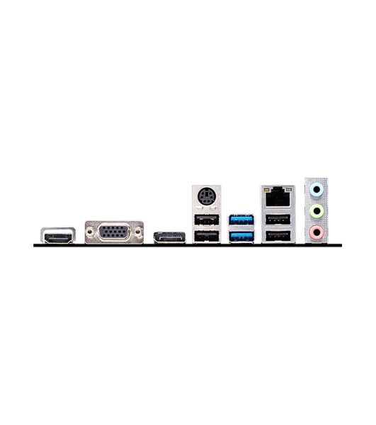 Материнская плата MSI PRO H610M-G WIFI, LGA 1700, Intel H610, 2xDDR5 (до 64 ГБ), 4xSATA, 1xM.2 (PCIe 3.0 x4), 1xPCIe 4.0 x16, 2xPCIe x1, 1xVGA, 1xHDMI, 1xDP, 1x1Gb LAN, Wi-Fi 5, Bluetooth 4.2, 4xUSB-A 5Gbps, 2xUSB-A 2.0, 1xPS/2, 3x3.5 мм, 7.1, чёрный, mATX
