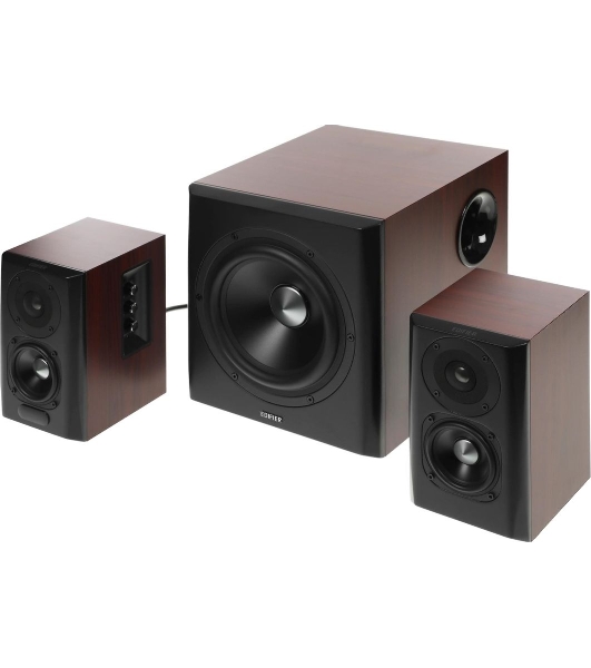 Акустическая система Edifier S350DB Brown 2.1,150W RMS, дерево, Bluetooth aptX