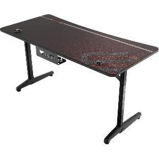 Стол игровой Eureka ERK-GIP-P60B столешница ЛДСП черный каркас черный