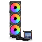 СВО для процессора LIAN LI Galahad II LCD SL-INF G89.GA2ALCD36INB.00 черный 120мм алюминий+медь 1200rpm 29db 4-pin, фото2