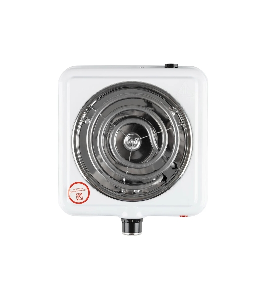 Плита настольная электрическая Homestar HS-1107, 1 конф, белый, ТЭН