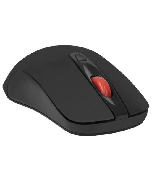 Мышь беспроводная Defender Nexus MS-195 черный, 1600 dpi, радиоканал, USB, кнопки - 4