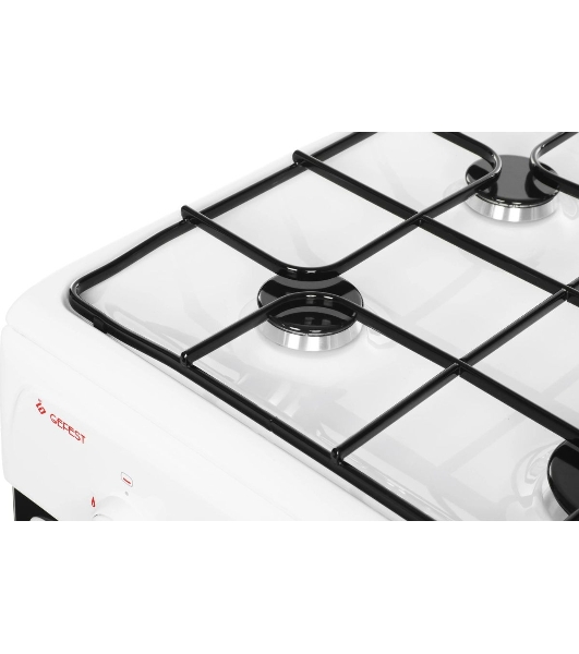 Плита газовая Gefest ПГ 3200-08 К35 белый, конфорок 4 шт, духовка 42 л, 50 см x 85 см x 53 см