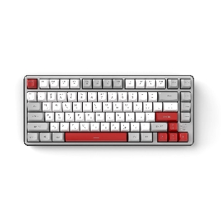 Клавиатура проводная Ritmix RKB-681BL Gray серый-бордовый