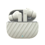Наушники TWS More choice БВ37 белый/серый, внутриканальные, Bluetooth, сенсорное управление, до 4 ч, фото 1