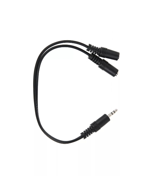 Кабель-адаптер 3.5ST(M)/2*3.5 ST(F), 0.2метра VCOM CV203
