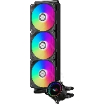 Система жидкостного охлаждения PcCooler DA360 BK ARGb Soc-AM5/AM4/1200/1700/1851 черный 4-pin Al 300W Ret (DA360-BKAWXX-GL), фото 1