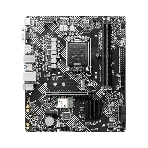 Материнская плата MSI PRO H610M-G WIFI, LGA 1700, Intel H610, 2xDDR5 (до 64 ГБ), 4xSATA, 1xM.2 (PCIe 3.0 x4), 1xPCIe 4.0 x16, 2xPCIe x1, 1xVGA, 1xHDMI, 1xDP, 1x1Gb LAN, Wi-Fi 5, Bluetooth 4.2, 4xUSB-A 5Gbps, 2xUSB-A 2.0, 1xPS/2, 3x3.5 мм, 7.1, чёрный, mATX, фото 1