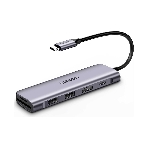 Концентратор USB-хаб UGREEN CM195-70411 Space Gray (70411), фото 1