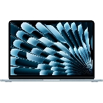 Ноутбук Apple MacBook Air A3449/13.6'/IPS (Liquid Retina)/Apple M5 10 core/16Gb/512Gb SSD/Apple Graphics 10 core GPU/macOS/светло-голубой/1.23kg, фото 1
