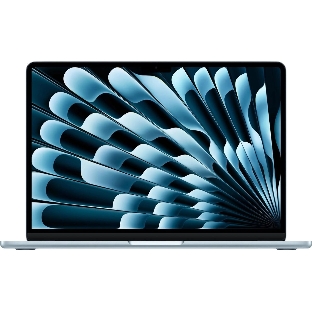Ноутбук Apple MacBook Air A3449/13.6'/IPS (Liquid Retina)/Apple M5 10 core/16Gb/512Gb SSD/Apple Graphics 10 core GPU/macOS/светло-голубой/1.23kg