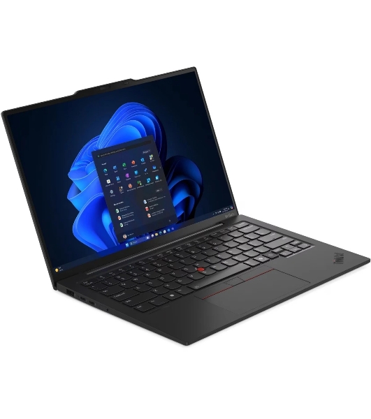 Ноутбук ThinkPad X1 Carbon Gen 13 Aura Edition WUXGA (1920x1200) IPS 500N, Ultra 7 265U, 16GB Soldered LPDDR5x, 1TB SSD M.2, Integrated Graphics, WiFi6E, BT, TPM2, FPR, IR Cam, 57Wh, 65W USB-C, Win 11 Pro, 1