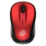 Мышь беспроводная Oklick 665MW черный/красный, 1000 dpi, радиоканал, USB, кнопки - 3, фото2