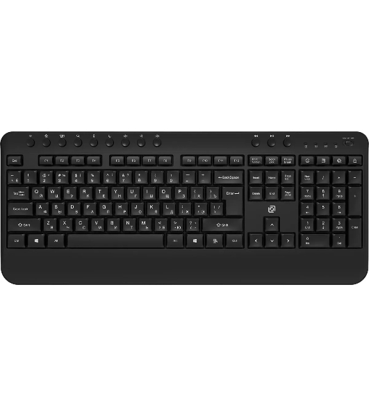 Клавиатура Oklick K257W беспроводная, радиоканал, чёрный