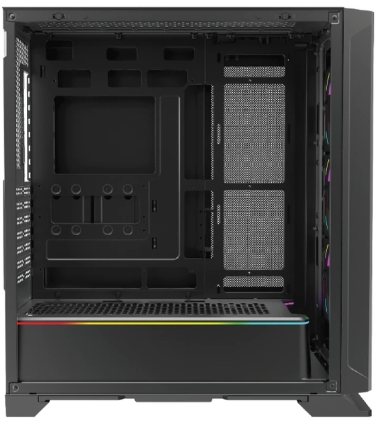 Компьютерный корпус Forza FZ-G901 EATX Case, black, w/o psu,Tempered glass front panel, 2x3,5', 2x2,5',USB3.0*1+USB3.0